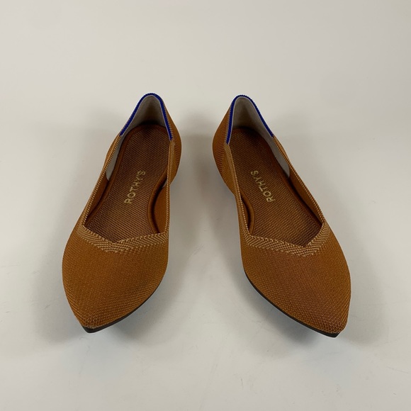 Rothy’s The Point Flats in Fawn - Picture 4 of 13